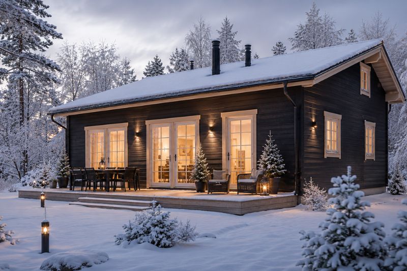 Scandinavian Log Cabin