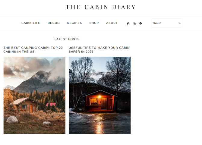 The Cabin Diary