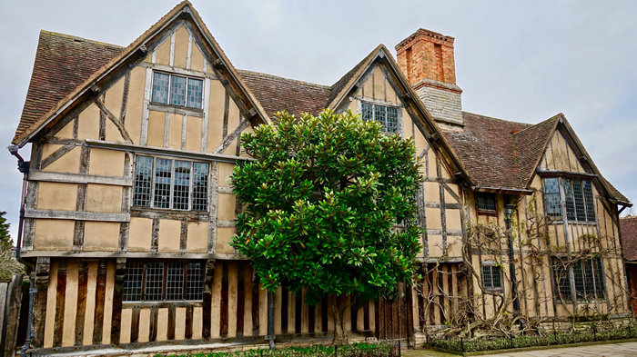 Jacobean timber house